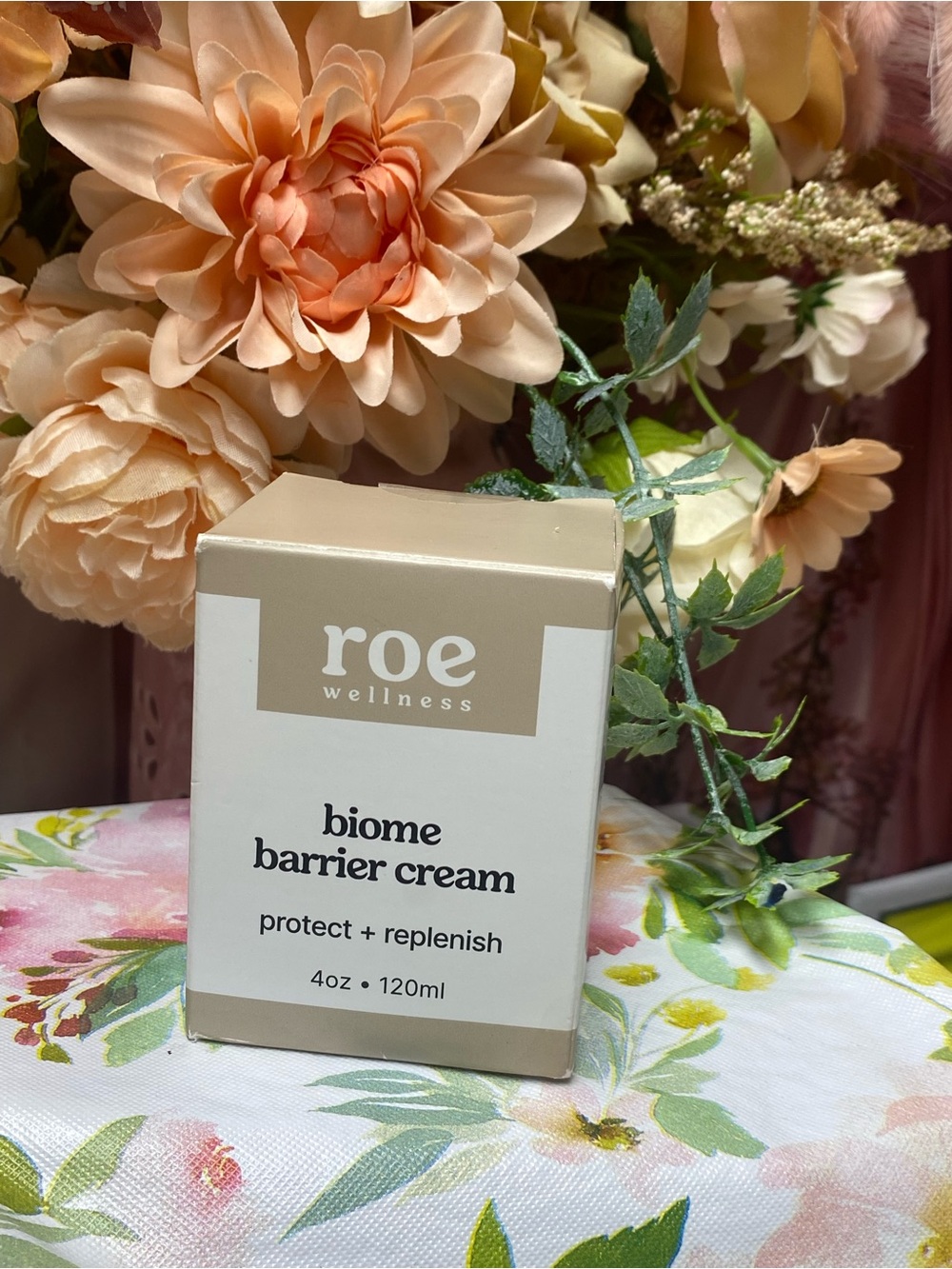Roe Wellness Biome Barrier Cream — Peach/Tan